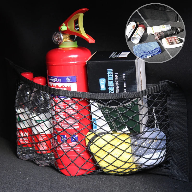 Car Back Seat & Trunk Mesh Organizer