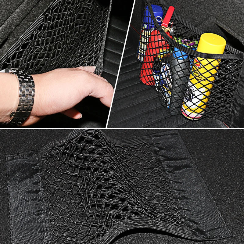 Car Back Seat & Trunk Mesh Organizer