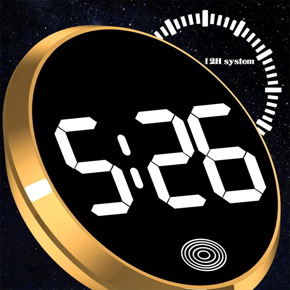 LED Car Clock – Luminous Digital Timepiece for Your Dashboard!