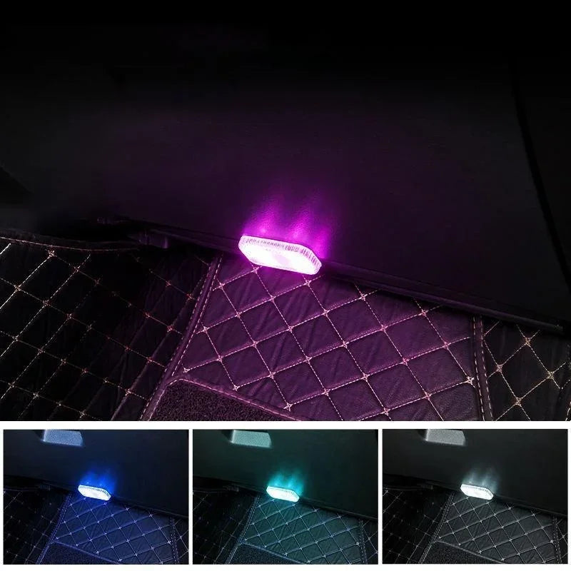 Wireless LED Car Interior Lights – USB Rechargeable Neon Accent Light