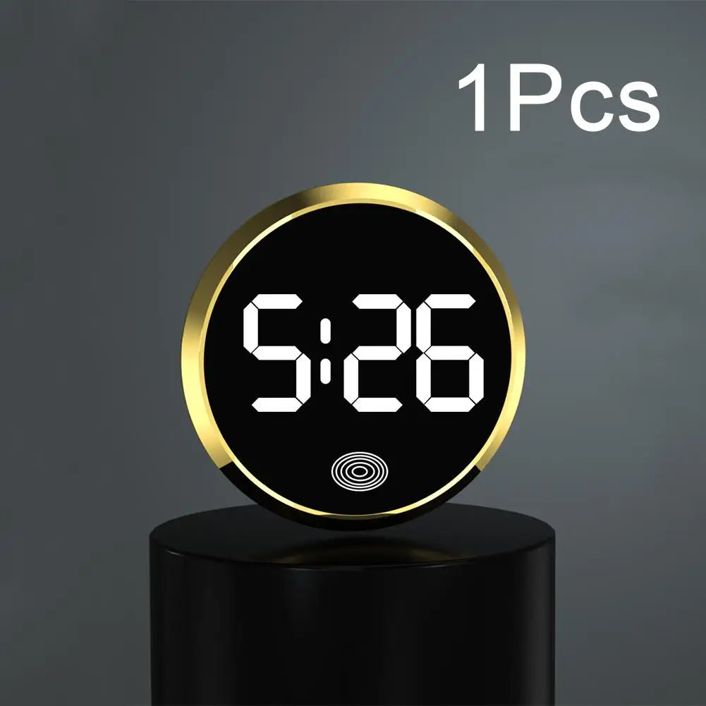 LED Car Clock – Luminous Digital Timepiece for Your Dashboard!