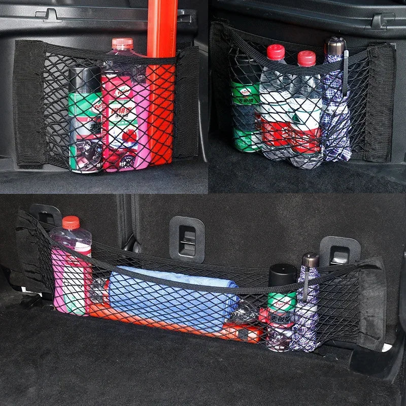 Car Back Seat & Trunk Mesh Organizer