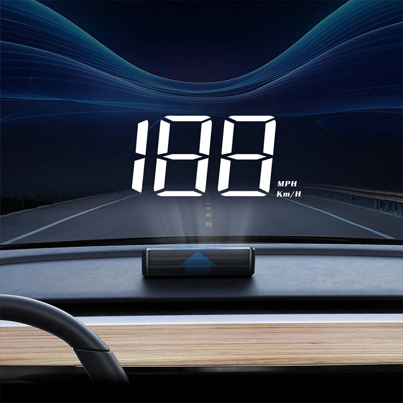 GPS Speedometer HUD – Digital Windshield Speed Display 🚗✨