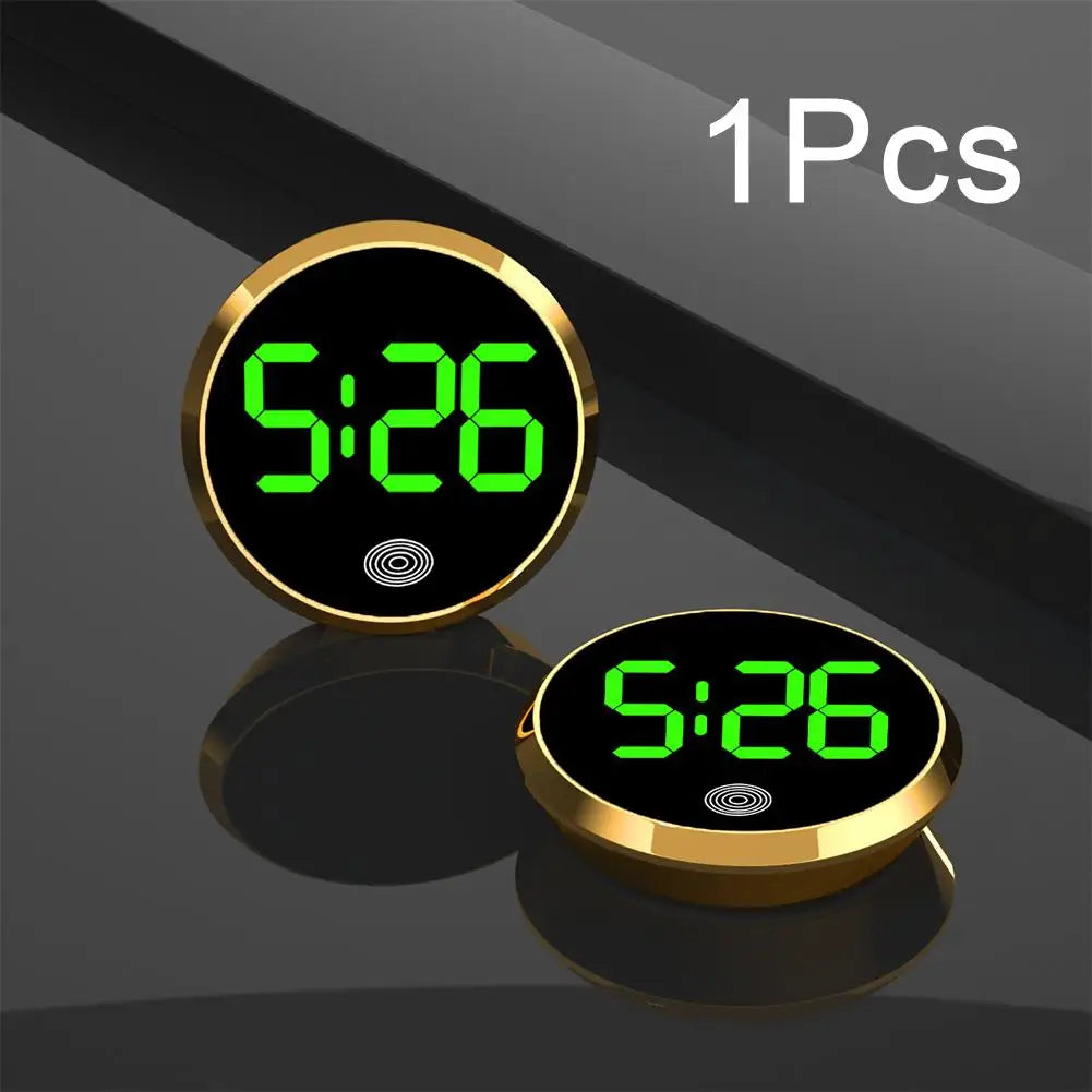 LED Car Clock – Luminous Digital Timepiece for Your Dashboard!