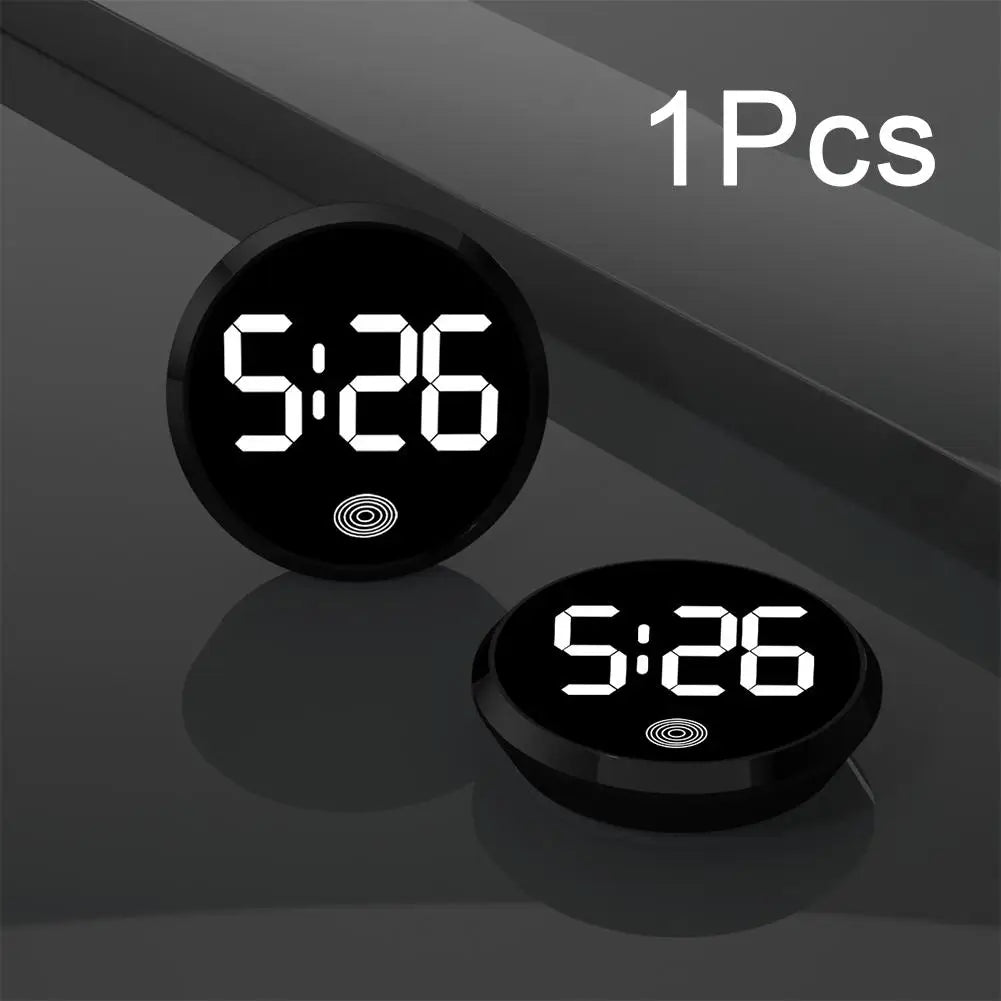 LED Car Clock – Luminous Digital Timepiece for Your Dashboard!