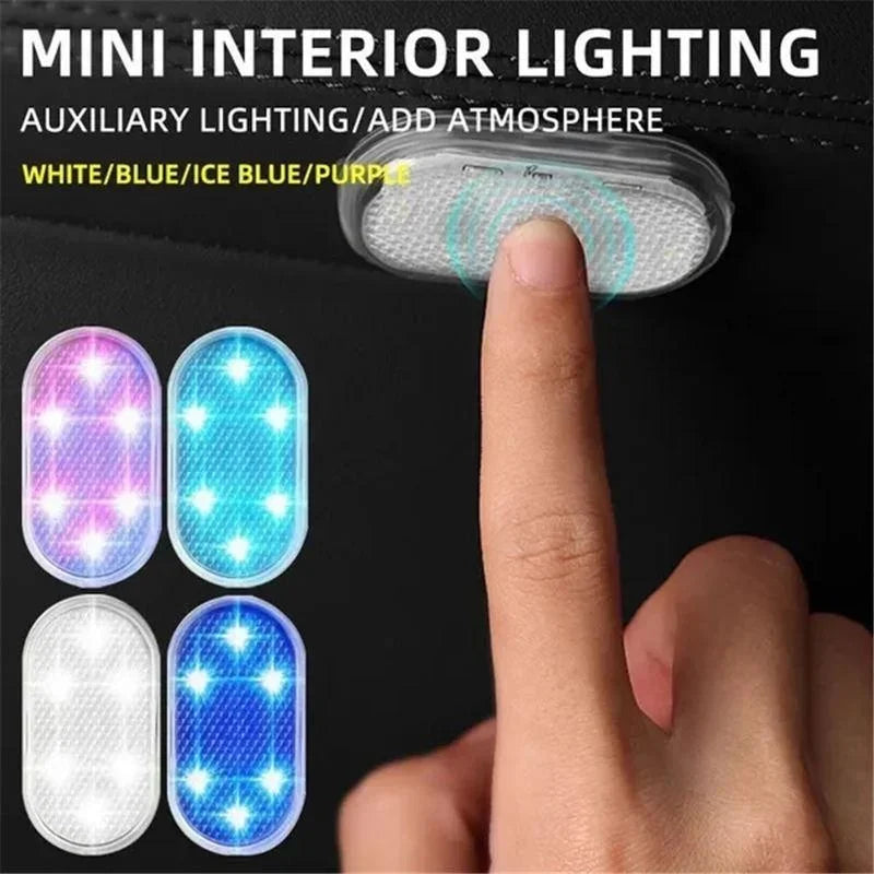 Wireless LED Car Interior Lights – USB Rechargeable Neon Accent Light