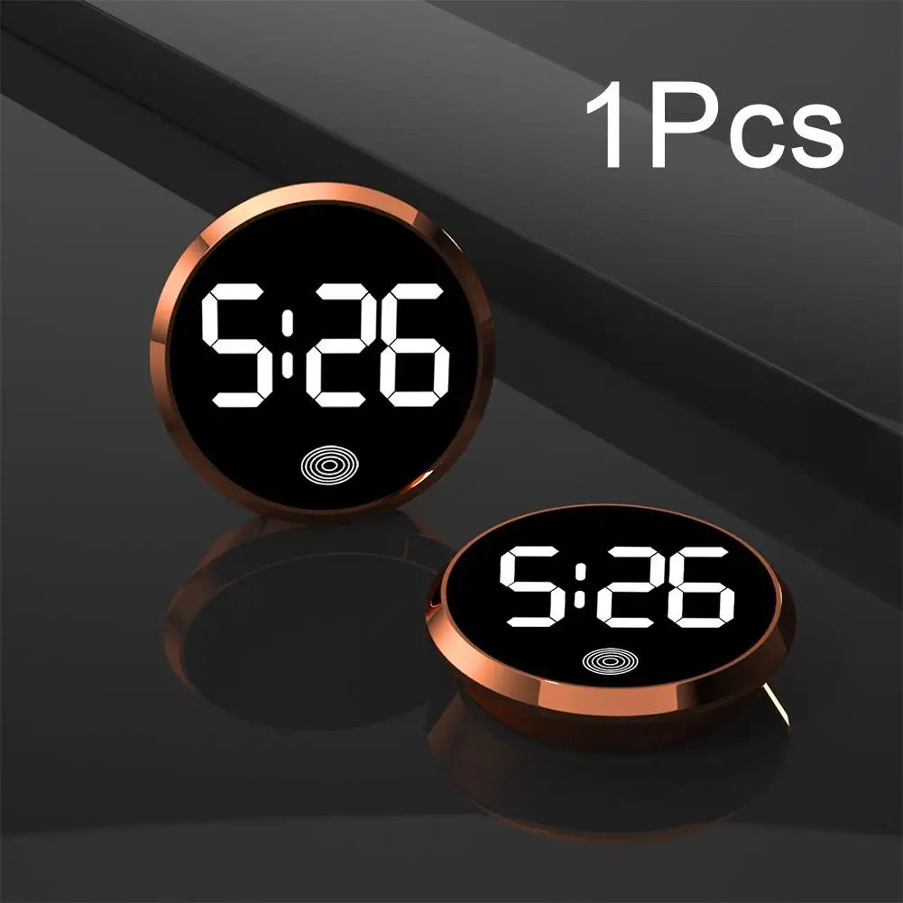 LED Car Clock – Luminous Digital Timepiece for Your Dashboard!