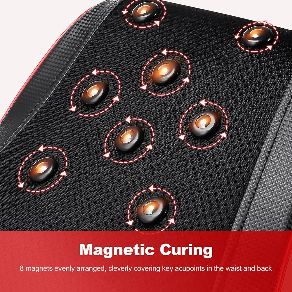 Ergonomic Car Massage Pillow – Ultimate Comfort for Long Drives!