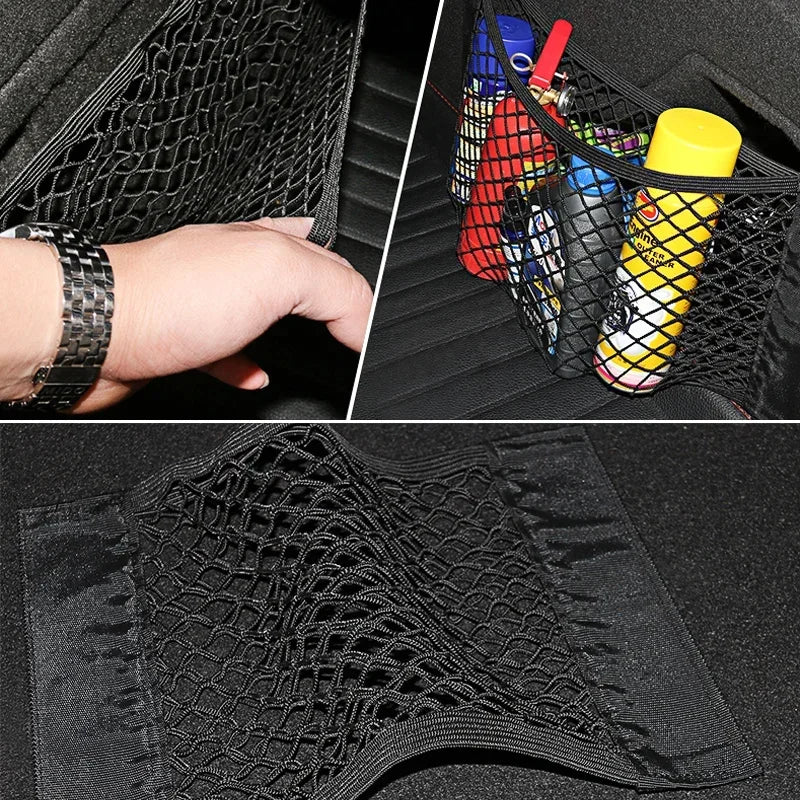 Car Back Seat & Trunk Mesh Organizer